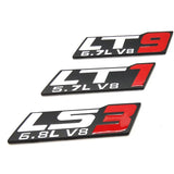 Dodge HEMI LT1 LT9 LS3 Logo Metal Car Rear Sticker Emblem Badge Decal