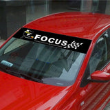 130*21cm Ford Car Front Trunk Window Windshield Sunshade Sticker Decal