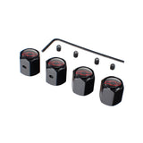 4pcs/set Chevrolet Corvette SS Anti-Theft Car Air Valve Stem Cap Auto Tyre Valve Covers