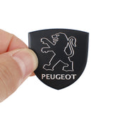Peugeot Aluminum Alloy Car Body Sticker Nameplate Rear Emblem Badge Decal