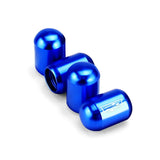 4pcs/set Cadillac Car Air Valve Stem Cap Anti Dirty Tyre Valve Covers