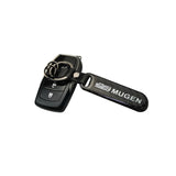 Honda Mugen Carbon Fiber Car Logo Keychain Keyring