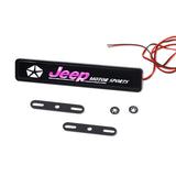 Jeep Logo Car Front Hood Grille LED Light