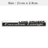 Car Stickers Badge Emblem Decal for Toyota Land Cruiser Executive Lounge White Black Edition S Excalibur Grand Touring GT Decals