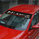 130*21cm Nissan Nismo Car Front Trunk Window Windshield Sunshade Sticker Decal