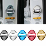 4pcs/set Jaguar Stainless Steel Car Door Lock Cover Protection