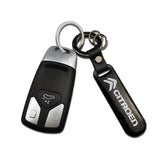 Citroen Carbon Fiber Car Logo Keychain Keyring