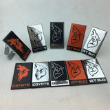 Ford GT5.0 COYOTE Metal Car Sticker Decal Auto Front Hood Grille Emblem Badge