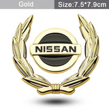 Nissan Metal Car Rear Sticker Auto Window Emblem Badge Decal