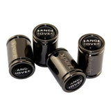 4pcs Land Rover Range Rover Logo Car Tire Valve Caps