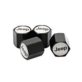 4pcs/set Jeep Car Air Valve Stem Cap Auto Tyre Valve Covers