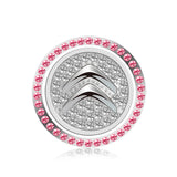 Citroen Diamond Car Engine One-click Start Stop Button Cover Sticker
