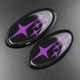 Acrylic Car Front Hood Emblem Badge Rear Sticker for Subaru Impreza BRZ WRX STI Legacy Outback XV