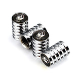 4pcs/set Renault Car Wheel Tire Air Covers Dust Proof Tire Valve Caps