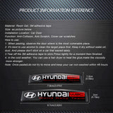 Hyundai Car Door Protection Sticker Anti-Scratch Decal Bumper Strip