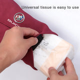 Buick Suede Car Tissue Box Holder Seat Back Hanging Napkin Storage Bag