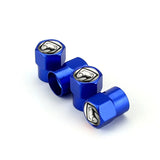 4pcs/set Dodge Viper Car Air Valve Stem Cap Auto Tyre Valve Covers