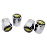 4pcs/set Chevrolet Corvette Car Air Valve Stem Cap Auto Tyre Valve Covers