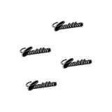 4pcs/set Cadillac Metal Car Stereo Sticker Auto Audio Emblem Decal