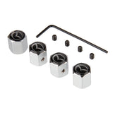 4pcs/set Mazda Anti-Theft Car Air Valve Stem Cap Auto Tyre Valve Covers