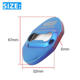 4pcs/set Honda Mugen Power Stainless Steel Car Door Lock Cover Protection