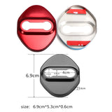 4pcs/set Suzuki Stainless Steel Car Door Lock Cover Protection