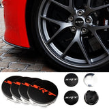 63mm Dodge SRT Logo Car Wheel Hub Center Caps Covers