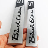 For  LX570 LX470 2008-2019 Accessories Car Rear Trunk Special 3D Black Edition Emblem Badge ABS Stickers Car Styling