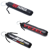 Honda Mugen VEZEL Carbon Fiber Car Keyring Keychain