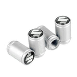 4pcs/set Suzuki Logo Matte Car Air Valve Stem Caps Auto Tyre Valve Covers