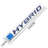 3D Modified Car Hybrid Rear Side Sticker Trunk Tail Badge for Accord Civic CRV Crosstour Insight City Jade Accessories