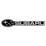 4pcs/set Subaru WRX Metal Car Stereo Sticker Auto Audio Emblem Decal