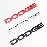 Dodge Letter Metal Car Rear Sticker Emblem Badge Decal