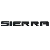 34X3CM Car Body Rear Trunk Letters Tailgate Emblem Sticker For SIERRA Savana Terrain Acadia Canyon Accessories Decoration