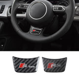Audi Sline Car Steering Wheel Sticker Emblem Bagde