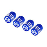 4pcs/set Nissan Metal Car Wheel Tire Valve Stem Caps Covers