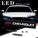 Chevrolet Camaro Logo Car Front Hood Grille LED Light