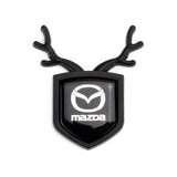 Mazda ABS Deer Car Rear Sticker Shield Trunk Emblem Badge Decal