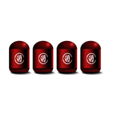 4pcs/set Cadillac Car Air Valve Stem Cap Anti Dirty Tyre Valve Covers