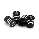 4pcs/set SAAB Metal Car Wheel Tire Valve Stem Caps Covers