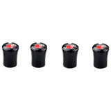 4pcs/set Audi Sline Logo Car Air Valve Stem Caps Auto Tyre Valve Covers