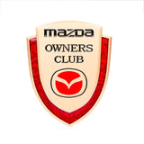 Mazda Metal Shield Car Rear Sticker Auto Window Emblem Badge Decal