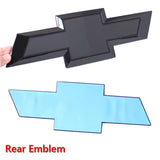 29.5x8.7cm Chevrolet Silverado Car Front Hood Emblem Badge Auto Rear Sticker Decal