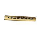Audi Quattro Metal Car Trunk Sticker Rear Badge Decal