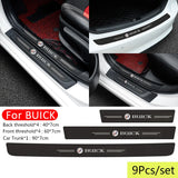 Buick Carbon Fiber Car Door Threshold Scratch Proof Sticker Decal