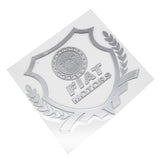 Fiat Shield Car Rear Sticker Auto Window Emblem Badge Decal