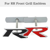 3D Metal RR Logo Car Stickers Emblem Trunk Badge Decals for Honda RR Civic Mugen Accord Crv City Hrv