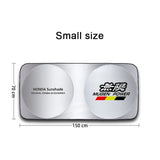 Honda Mugen Car Front Window Windshield Sunshade Protector Cover