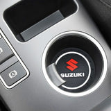 2pcs/set Suzuki PVC Car Water Coaster Cup Mat