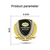Land Rover Metal Diamond Car Rear Sticker Trunk Emblem Badge Decal